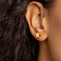 Star Stud Earrings – 18K Gold Plated Minimalist Star Earrings