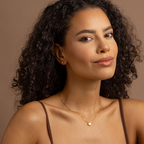 18K Gold Plated Star Pendant Necklace – Minimalist Gold Star Necklace for Women