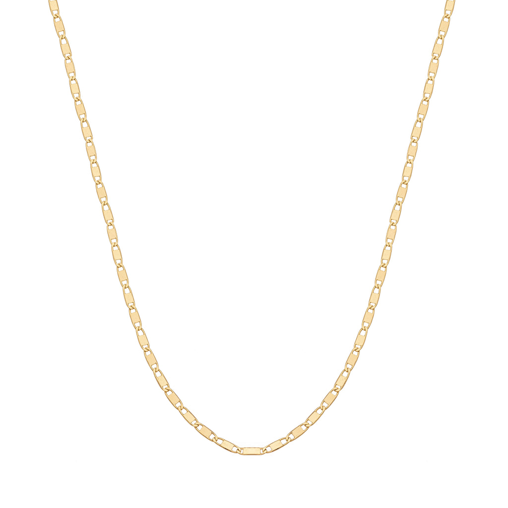 Men's 60cm chain, Eli Piastrini design - 18k gold plated