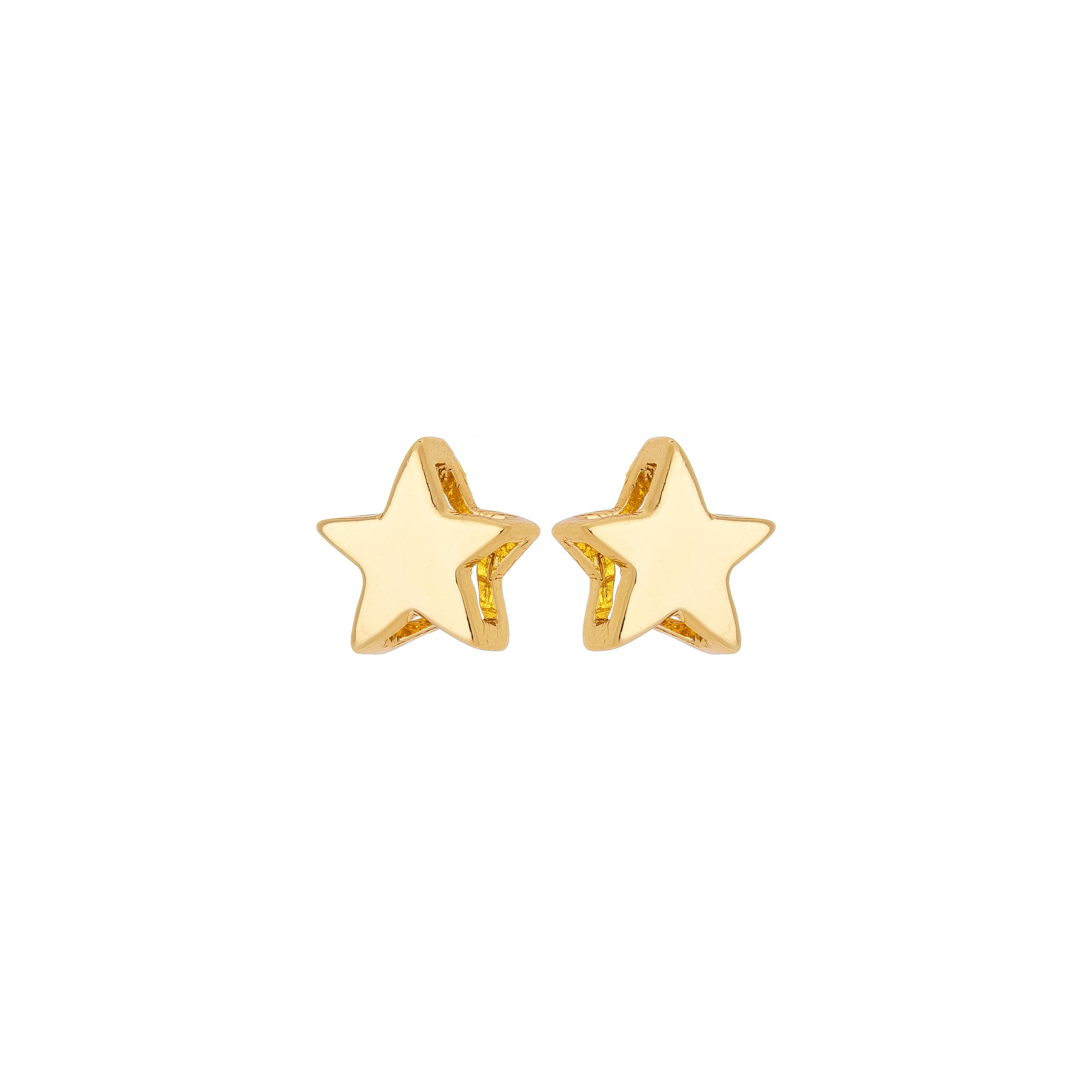 Star Stud Earrings – 18K Gold Plated Minimalist Star Earrings